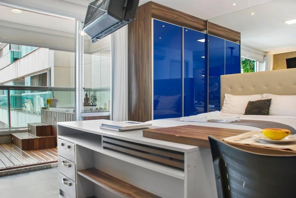 Private Airport View Kitchen Heat Open Pool Apartamento São Paulo